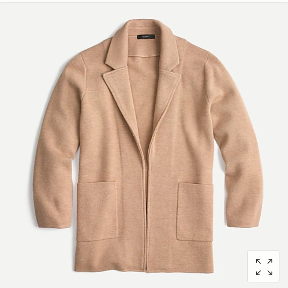 NEW J. Crew Sophie Sweater Blazer